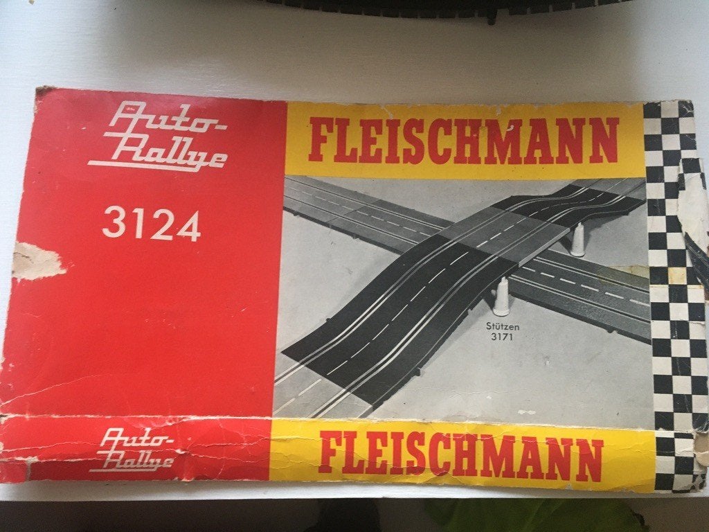 Diverse Fleischmann Auto Rallye baandelen , Kinderen en Baby's, Speelgoed | Racebanen, Gebruikt, Ophalen of Verzenden, Elektrisch