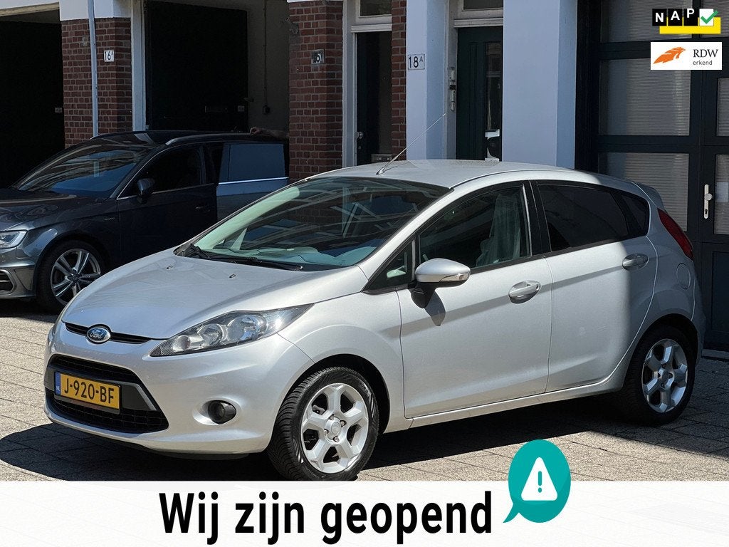 Ford Fiesta 1.25 Trend-airco-elek ramen, Euro 5, 525 kg, Bedrijf, Handgeschakeld