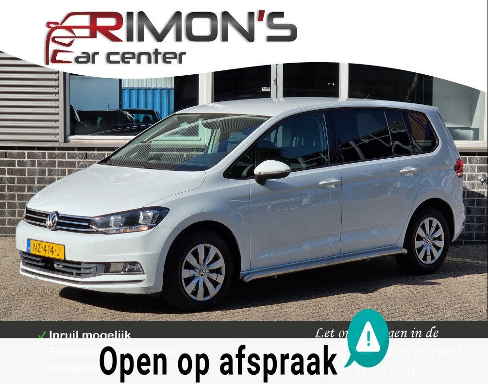 Volkswagen Touran 2.0 TDI SCR Comfortline Automaat Dealer On, Auto's, Dealer onderhouden, Euro 6, 4 cilinders, 150 pk