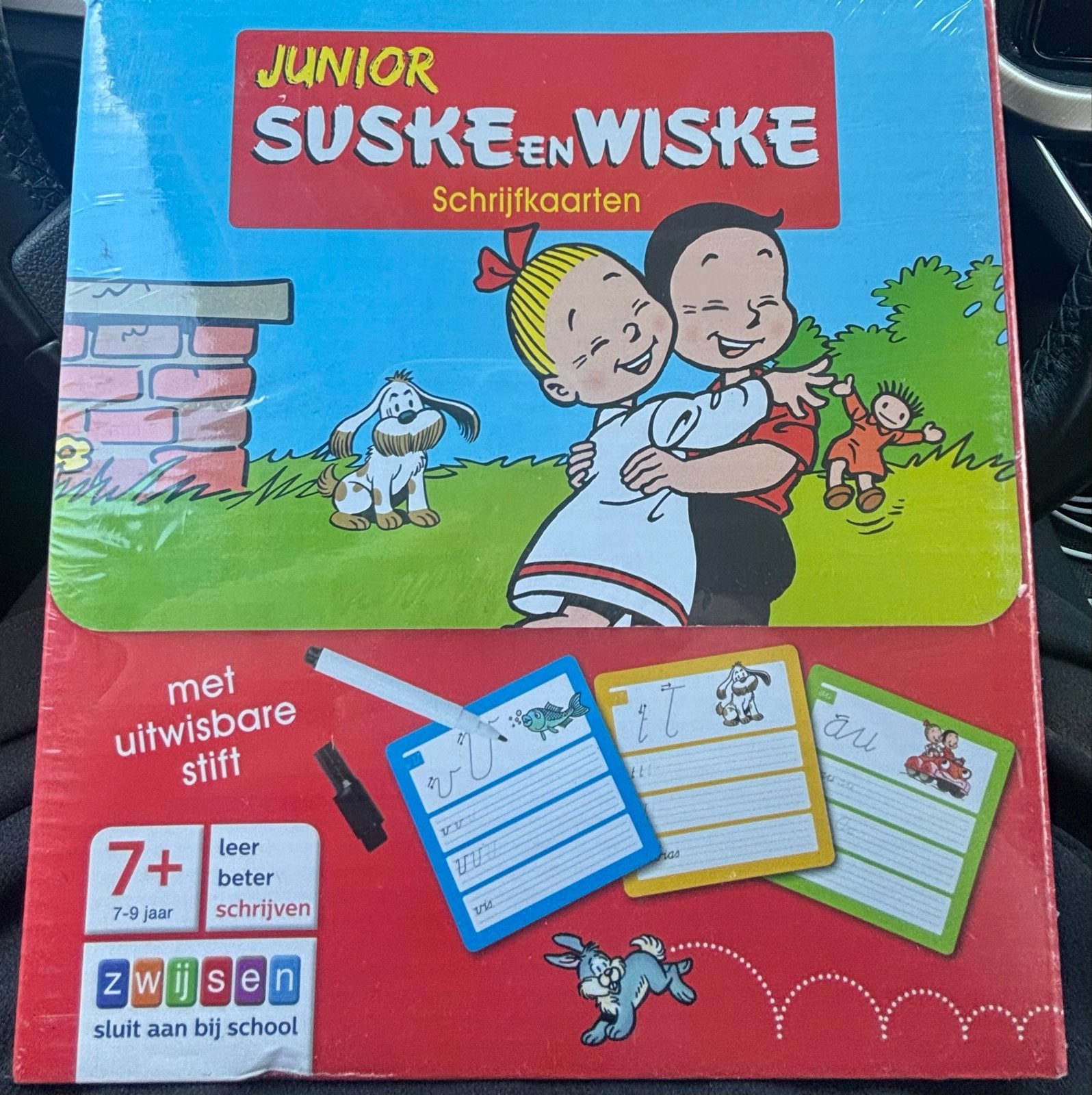 Junior Suske en Wiske Schrijfkaarten - Leer Beter Schrijven, Ophalen of Verzenden, Nieuw, Taal en Lezen