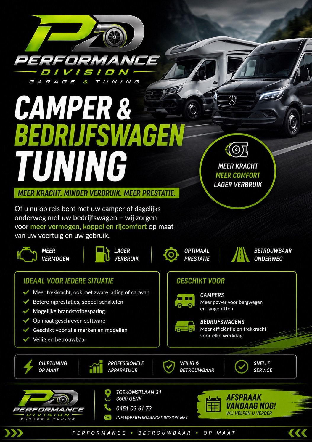 Chiptuning op maat • adblue • EGR & dpf, Ophalen