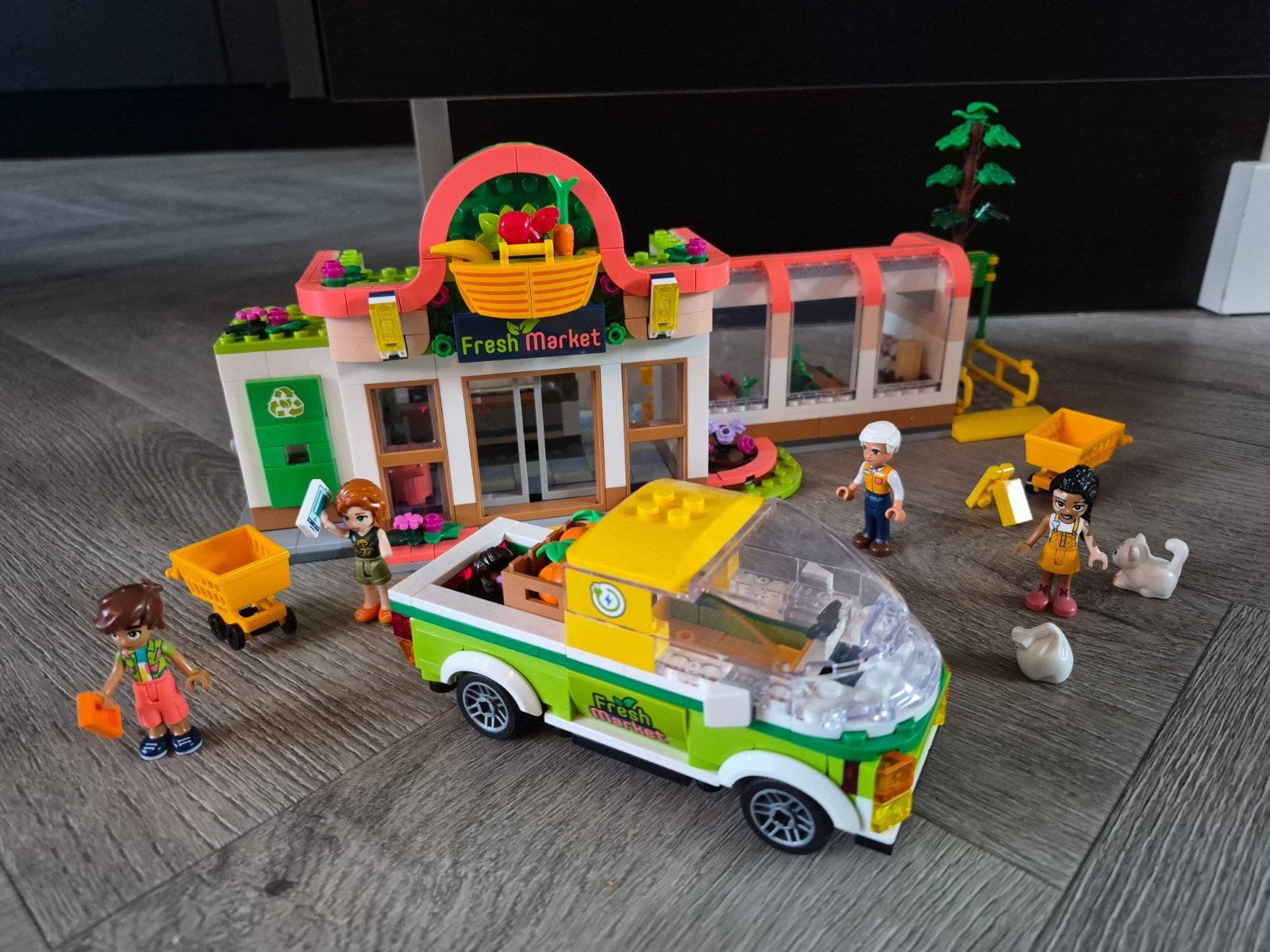 LEGO Friends 41729 Biologische Supermarkt, Kinderen en Baby's, Lego, Friends, Ophalen of Verzenden, Zo goed als nieuw