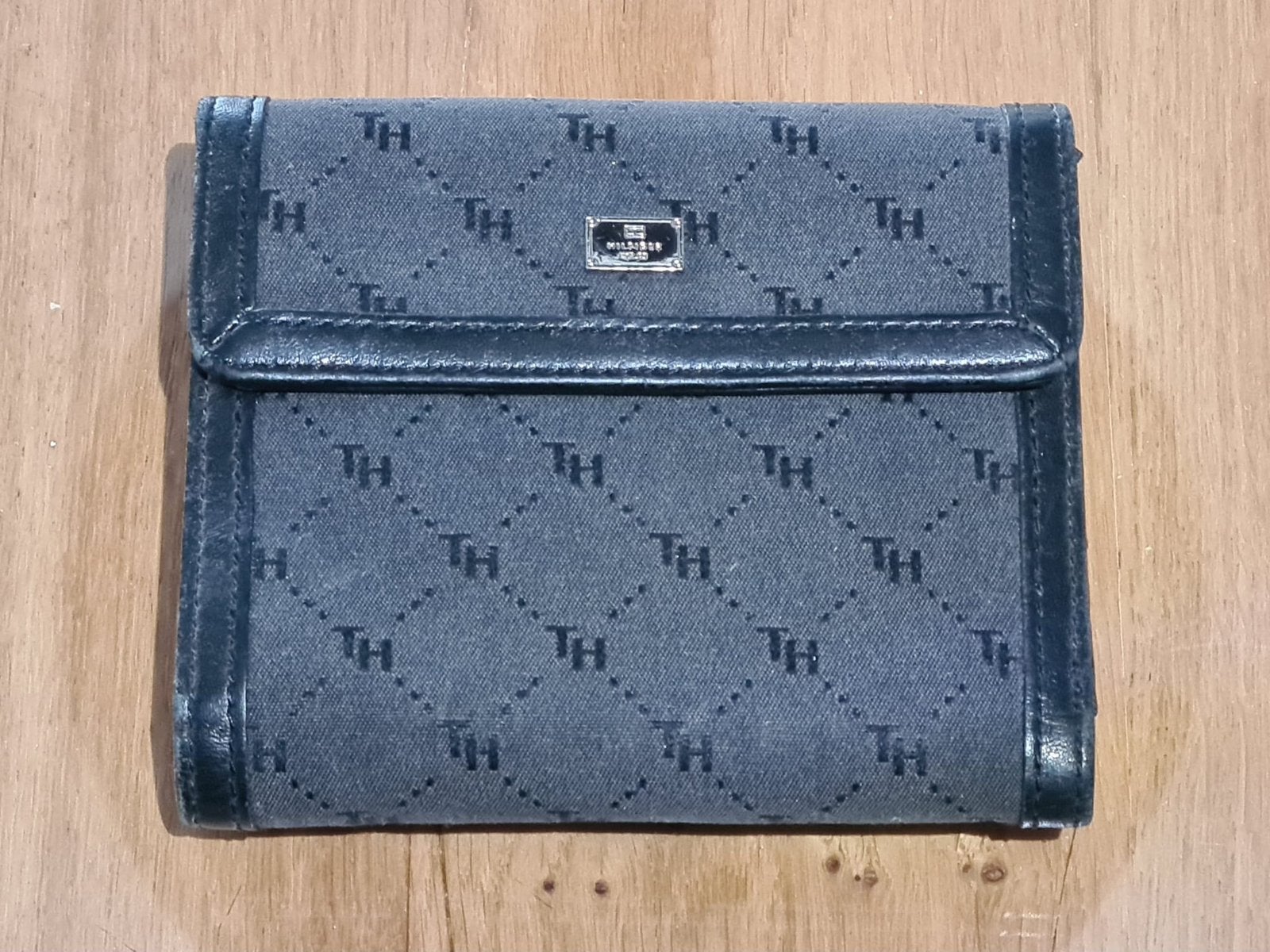 Tommy Hilfiger portemonnee zwart, Sieraden, Tassen en Uiterlijk, Portemonnees, Ophalen of Verzenden, Gebruikt, Zwart