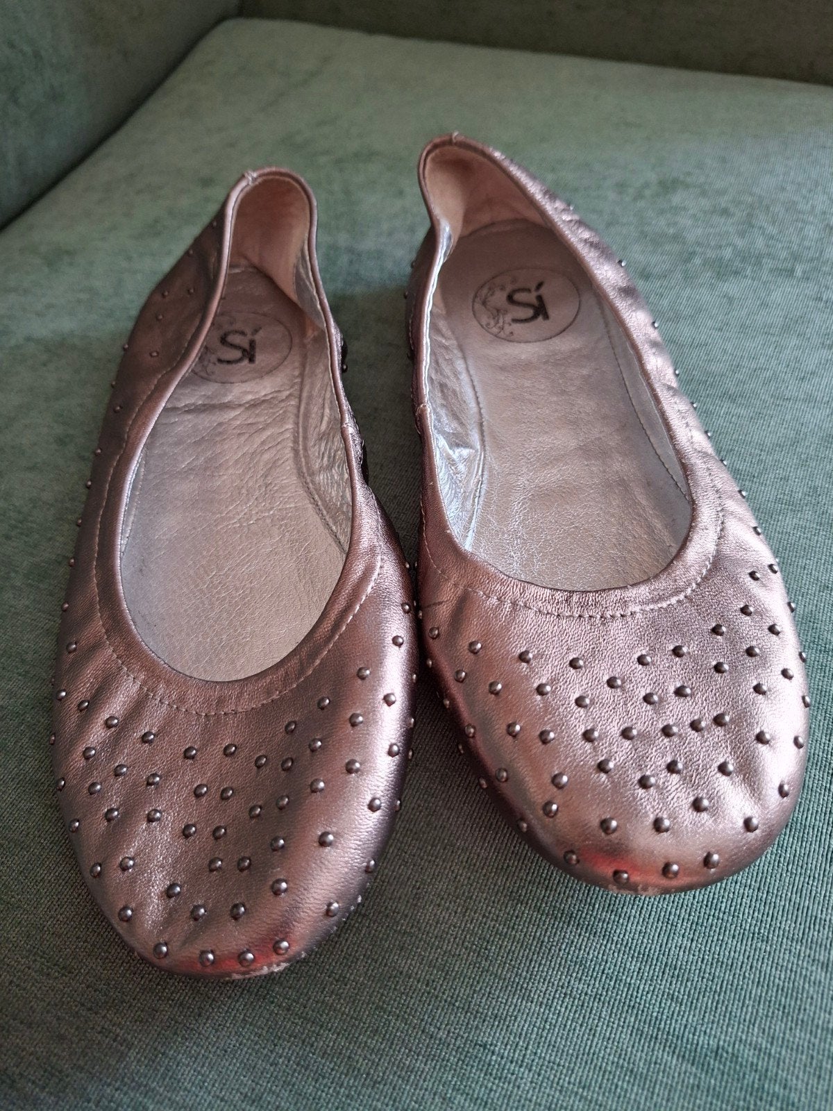 Sí ballerina's met studs - Maat 40, Ophalen of Verzenden