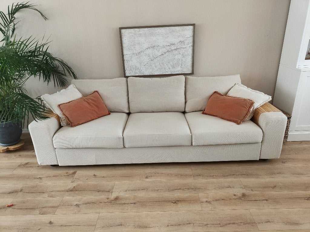 Ikea Vimle 3-zits bank, Huis en Inrichting, Banken | Bankstellen, Ophalen, Modern, Scandinavisch, Driepersoons, 75 tot 100 cm