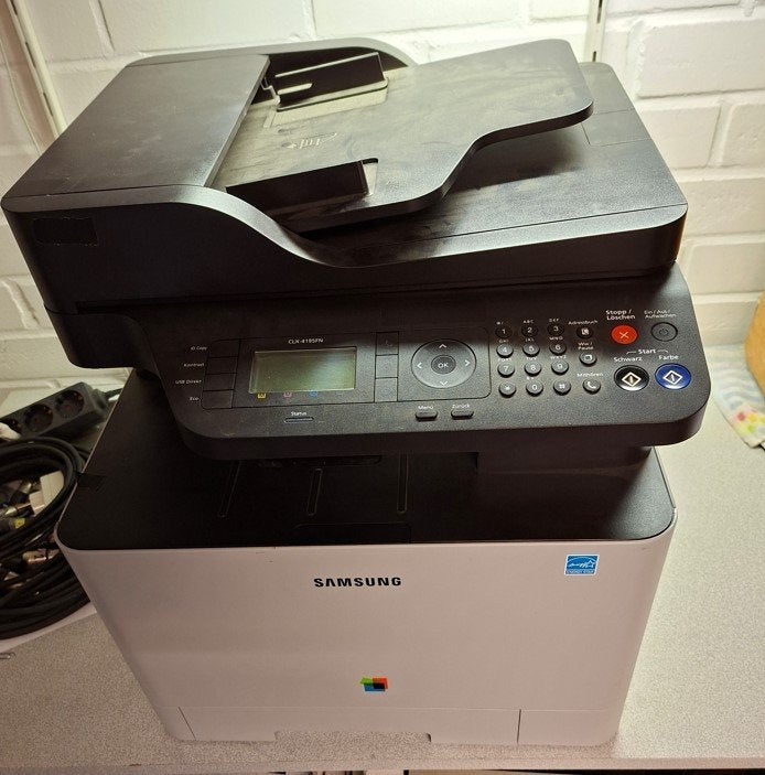 Samsung CLX-4195FN All-in-One Laser Printer (defect?), Gebruikt, All-in-one, Samsung, Laserprinter