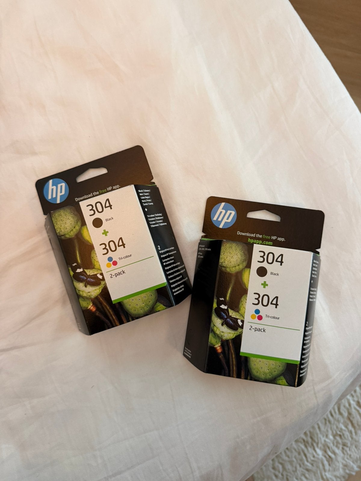 2x HP304 zwart en kleur cartridges, Ophalen of Verzenden, Nieuw