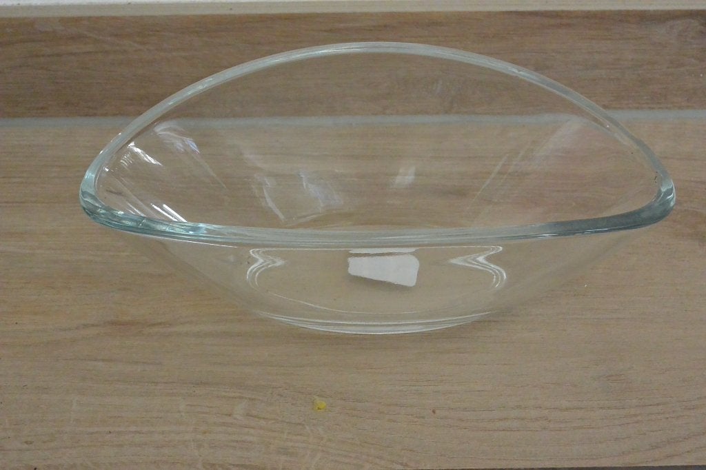 Glazen bootschaal, Ophalen of Verzenden, Zo goed als nieuw, Overige kleuren, Glas