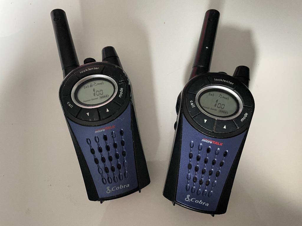 Cobra MT975-2 VP walkie talkies, Gebruikt, 5 tot 15 km, Ophalen of Verzenden, Portofoon of Walkie-talkie