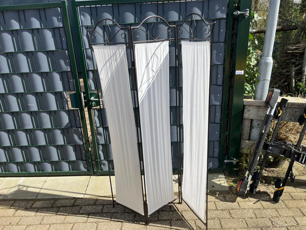 Kamerscherm, metalen frame, Ophalen of Verzenden