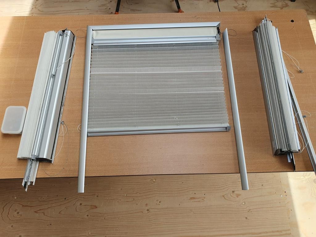 3 x originele Velux plise/verduistering systeem, Ophalen, Minder dan 80 cm, Dakraam