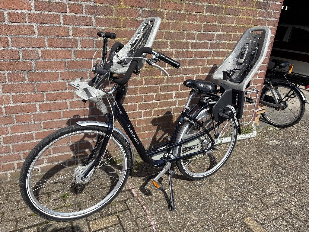 Batavus Mambo Moederfiets - incl. 2x yepp + XL bagagedrager, Fietsen en Brommers, Fietsen | Dames | Moederfietsen, Gebruikt, Batavus