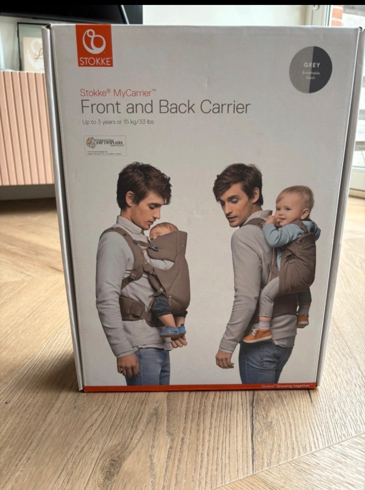 Stokke MyCarrier Front and Back Draagzak - Zo goed als nieuw, Buik of Rug, Zo goed als nieuw, Draagzak, Ophalen