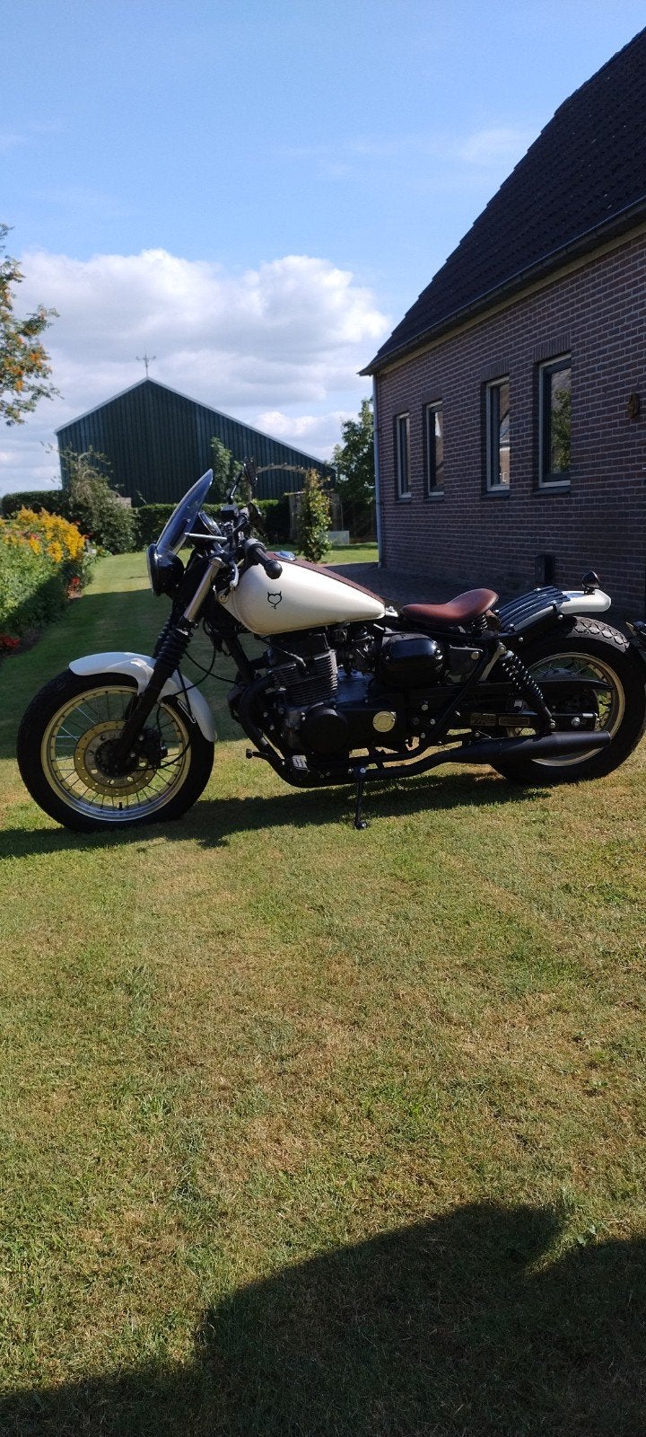 Honda CMX450 Rebel Bobber - Unieke Custom Motor, 450 cc, 2 cilinders, Chopper, Gebruikt