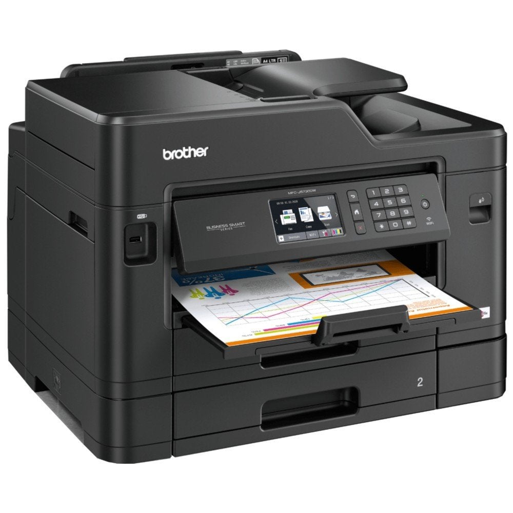Brother MFC-J5730DW A3 All-in-One printer met extra inkt, Computers en Software, Inkjetprinter, All-in-one, Draadloos, Ophalen of Verzenden