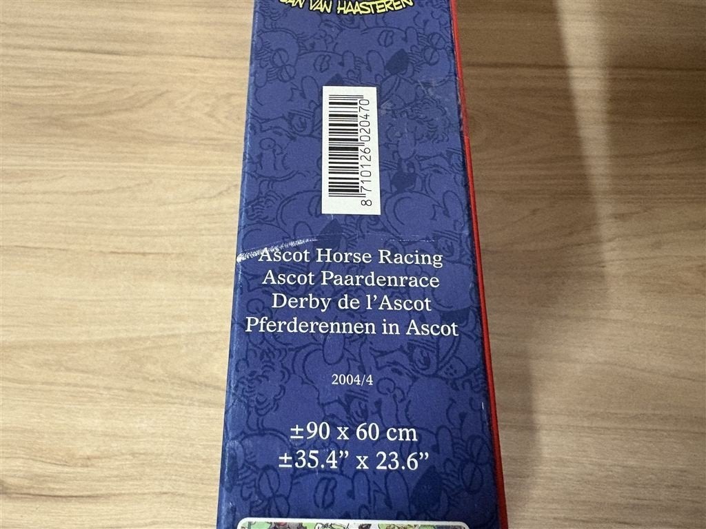 Jan van Haasteren - Ascot paardenrace - 1500 stuks - s6036, Verzenden, 500 t/m 1500 stukjes, Zo goed als nieuw