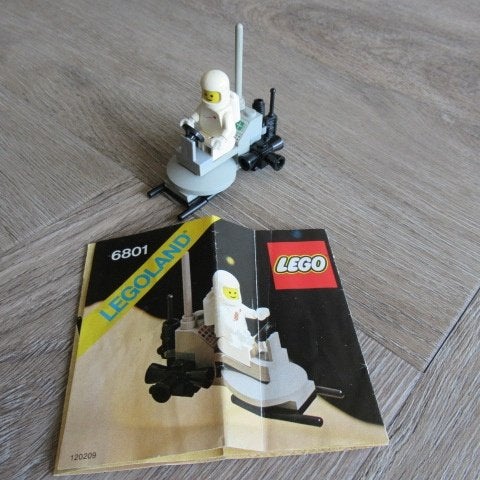 lego ruimte 6801 space scooter / maan buggy, Gebruikt, Lego, Ophalen of Verzenden, Space
