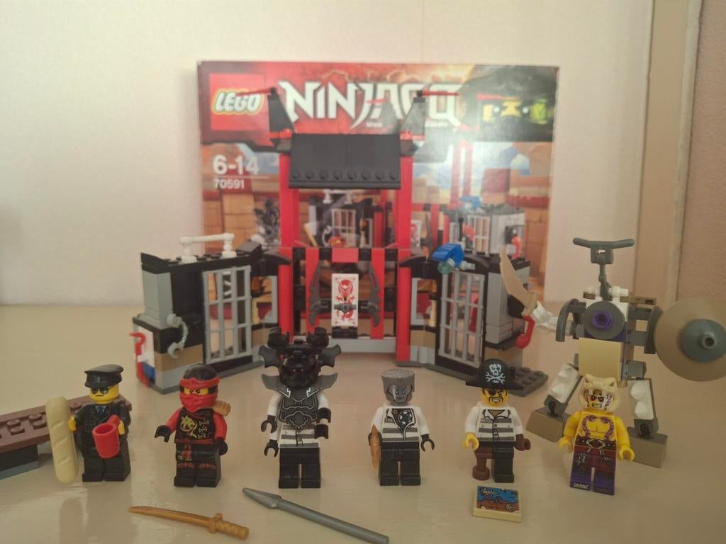 Lego ninjago pythor excape, Kinderen en Baby's, Speelgoed | Duplo en Lego, Zo goed als nieuw, Lego, Complete set, Ophalen of Verzenden