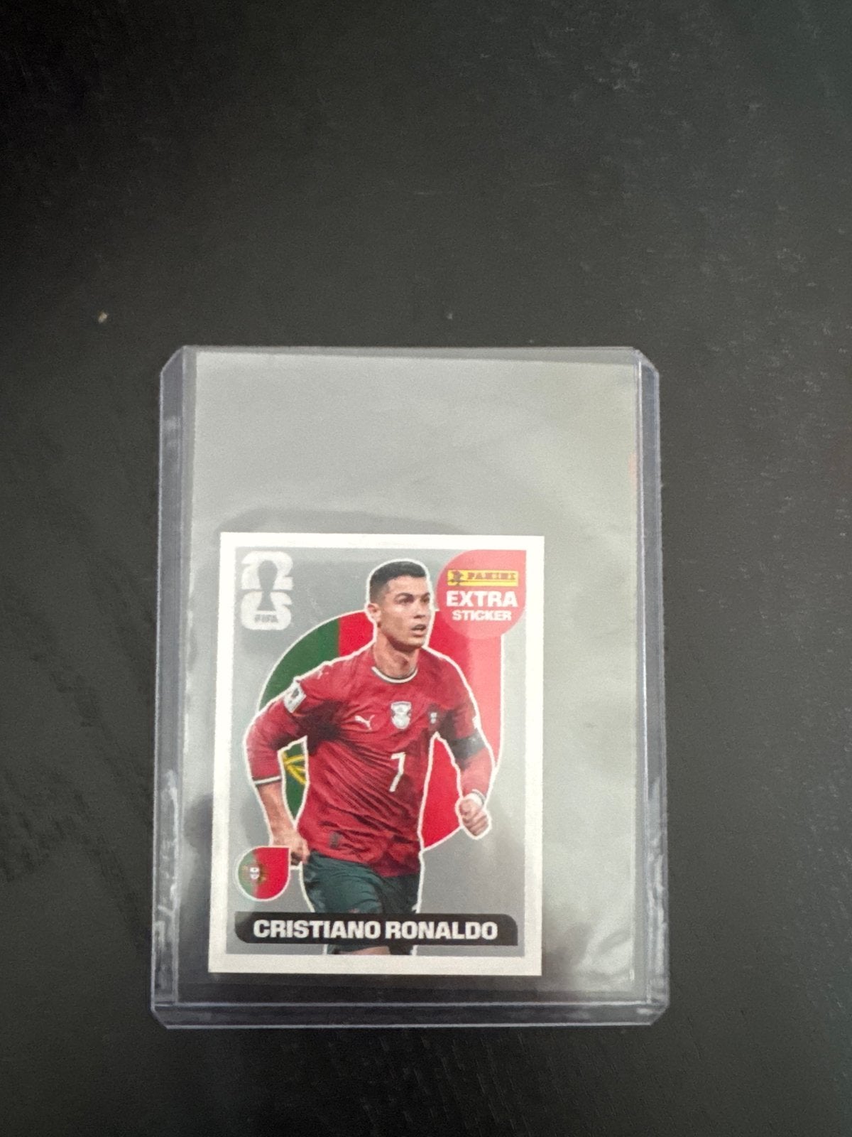 Cristiano Ronaldo Panini Extra Sticker, Ophalen, Zo goed als nieuw, Sport