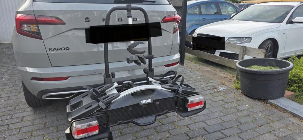 THULE VELO compact 925, Auto diversen, Fietsendragers, Ophalen, 2 fietsen, Trekhaakdrager, Elektrische fiets