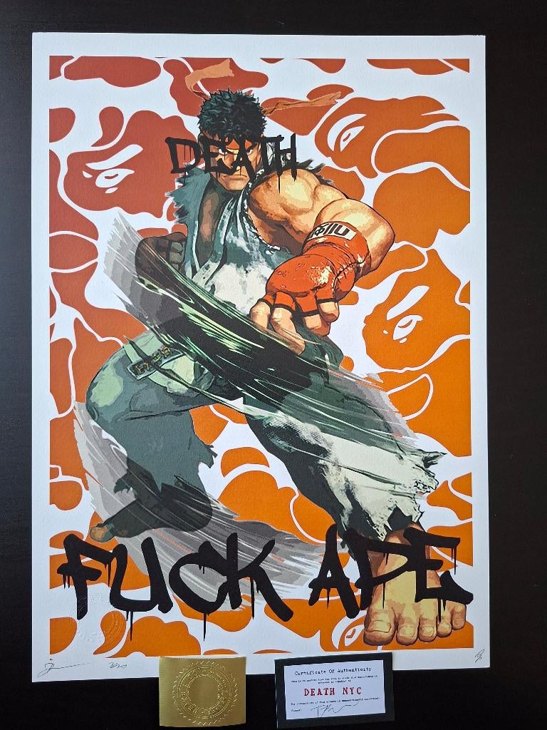 Death NYC, Ryu Street Fighter ( Artist Proof), Ophalen
