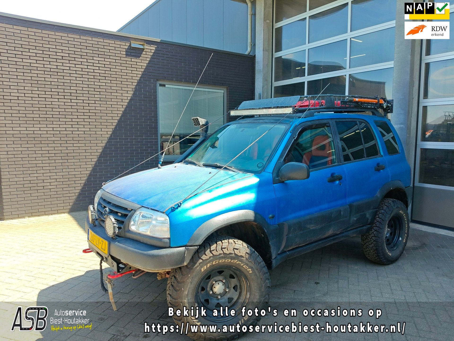 Suzuki Grand Vitara 2.5 V6 S-Limited | Carplay | Verhoogd |, Auto's, Automaat, Gebruikt, Origineel Nederlands, Vierwielaandrijving