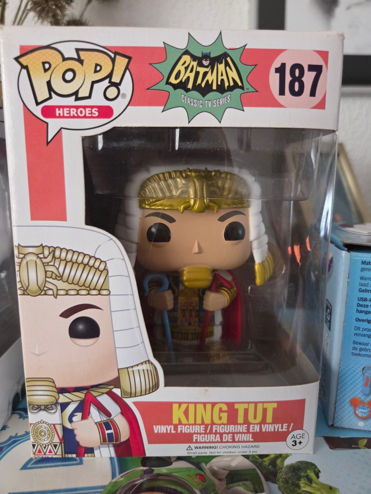 Funko Pop! Heroes Batman Classic TV Series King Tut #187, Kinderen en Baby's, Ophalen of Verzenden, Zo goed als nieuw