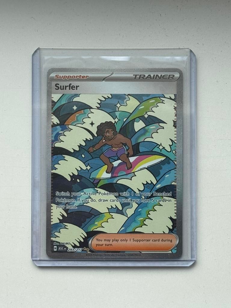“Surfer” Pokemon Ascended Heroes 293/217, Ophalen of Verzenden, Nieuw