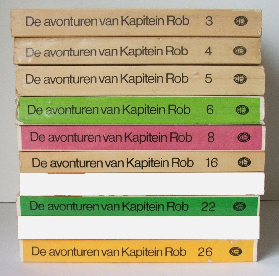 Kapitein Rob, Gelezen, Eén stripboek, Ophalen of Verzenden, Pieter Kuhn