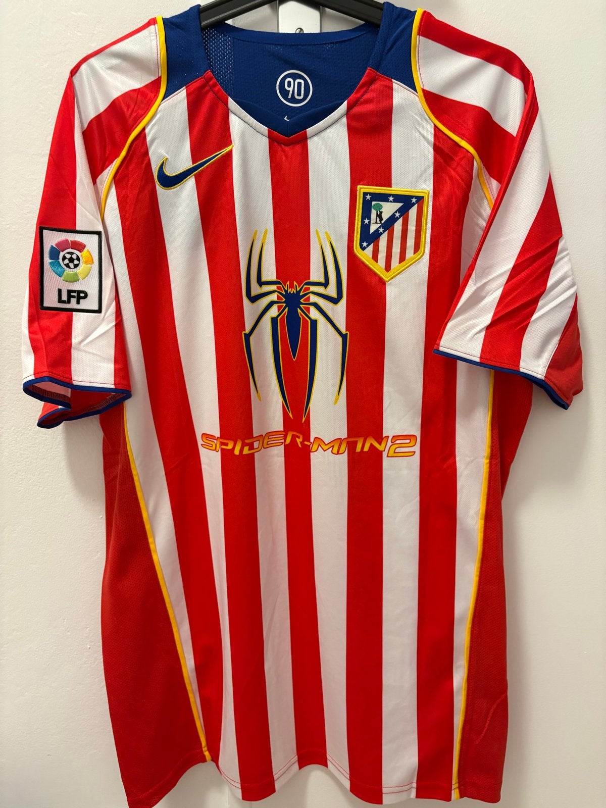 Retro Atletico Madrid Simeone Large nike spiderman (L), Maat 52/54 (L), Nieuw, Ophalen of Verzenden, Voetbal
