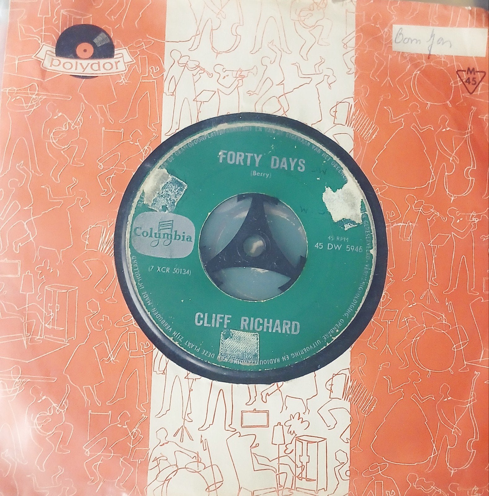 cliff Richard singeltjes 13 stuks zie foto.pakket 913, Ophalen of Verzenden