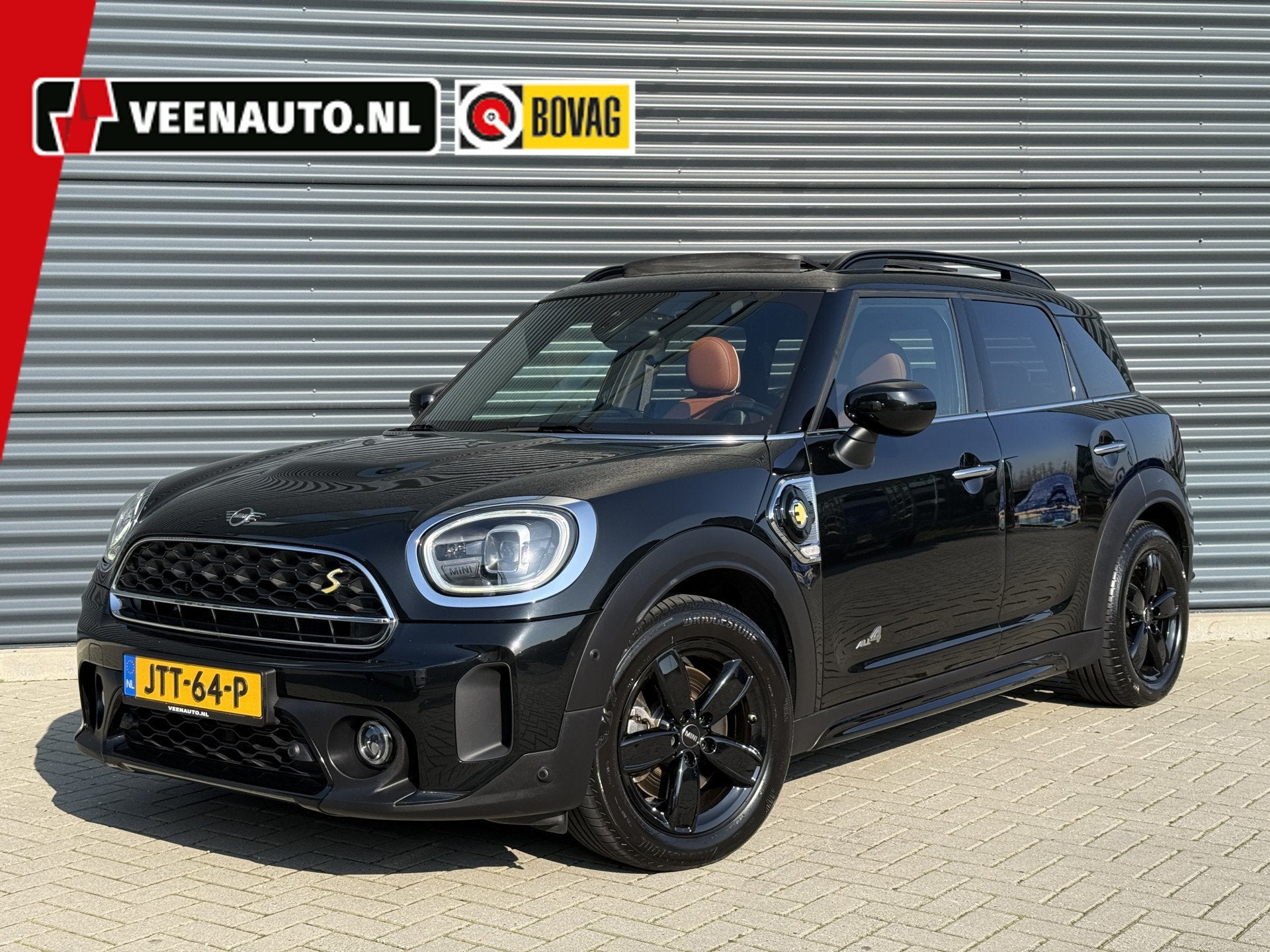 MINI Countryman 2.0 Cooper SE ALL4 Leder/Pano/Camera/Apple, Auto's, Automaat, Dealer onderhouden, Gebruikt, Euro 6
