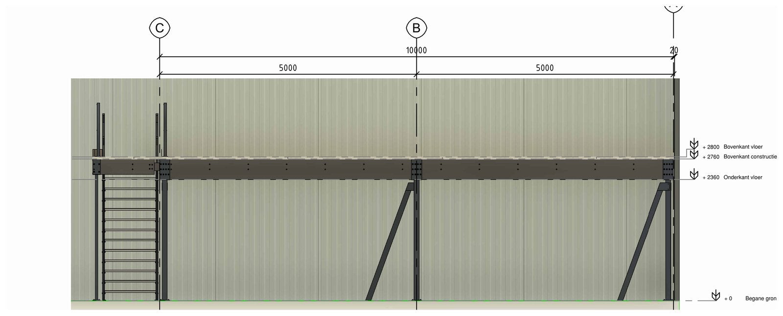 Wegens anulerjng zeer zware entresolvloer 750kg/m2, Ophalen of Verzenden