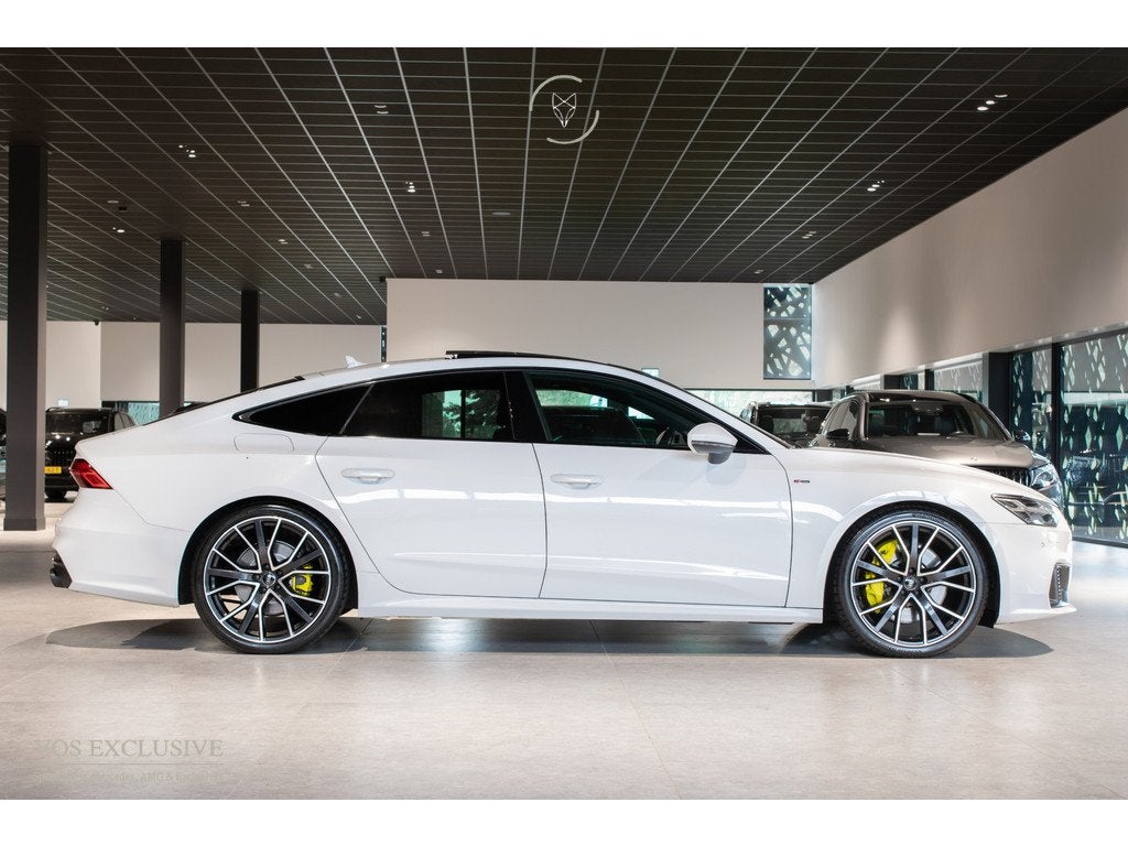 Audi A7 Sportback 55 TFSI quattro S-Line Luchtvering|21''|AC, Auto's, Audi, Automatische klimaatregeling, Gebruikt, Euro 6, 2995 cc