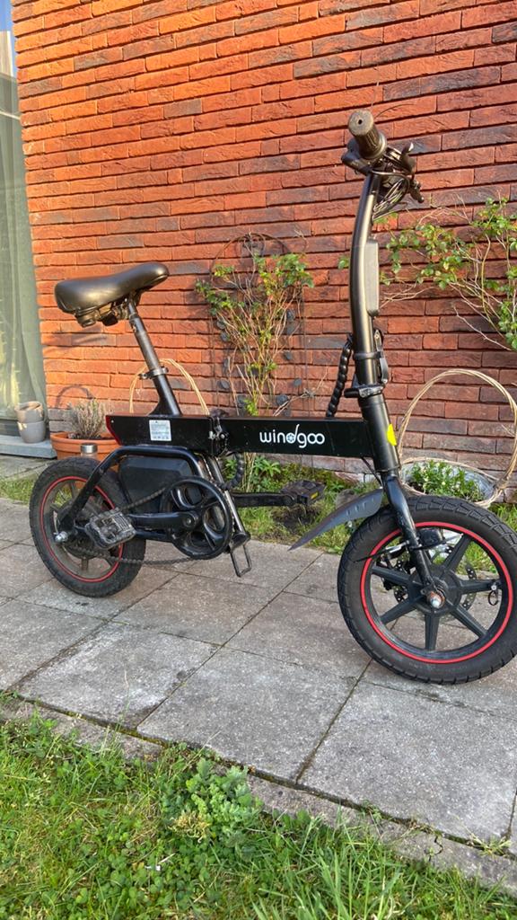Windgoo B20 Elektrische Step–Straatlegaal België & Nederland, Fietsen en Brommers, Elektrische fietsen, Minder dan 30 km per accu
