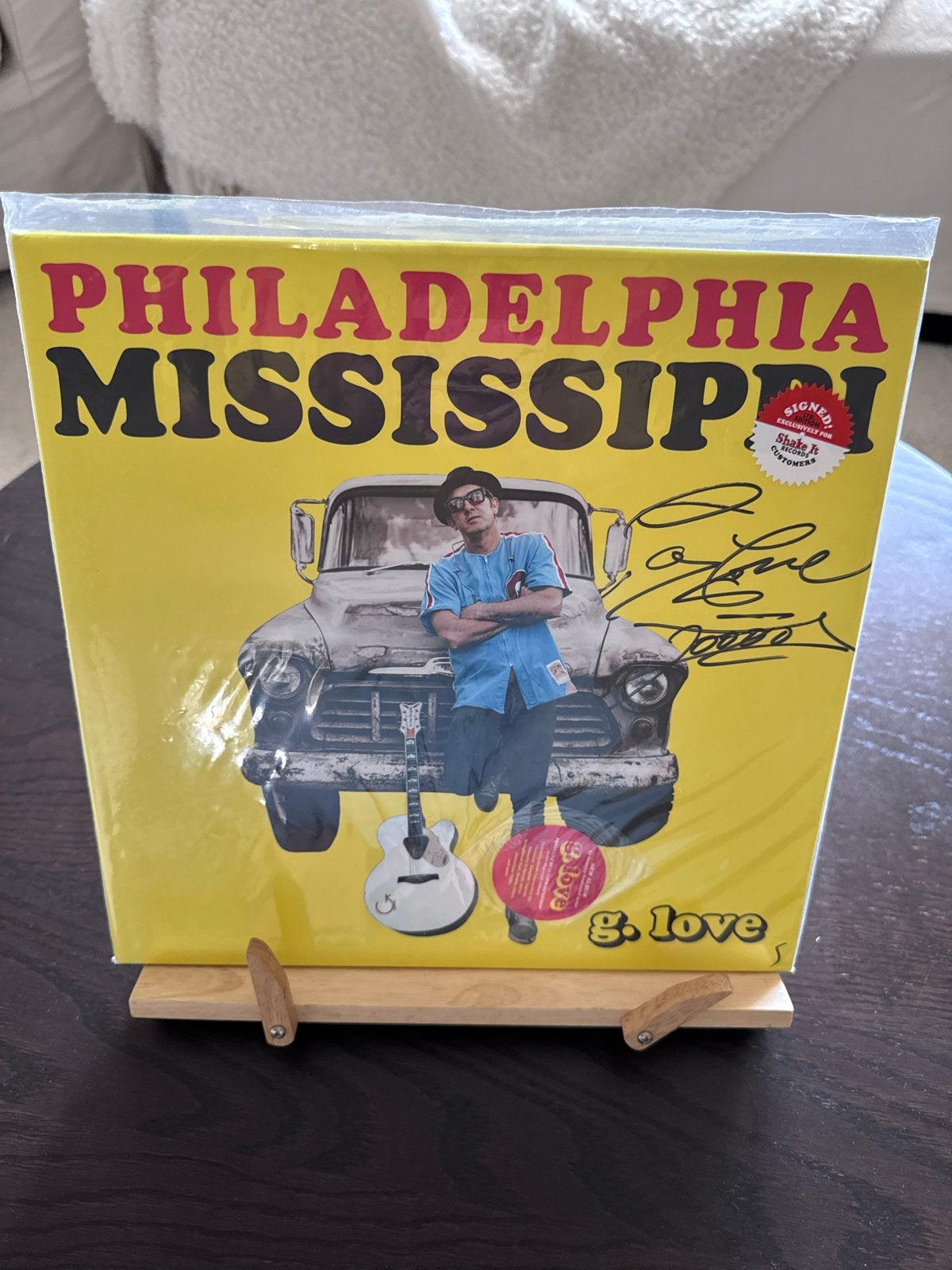 G. Love - Philadelphia Mississippi Gesigneerde LP, LP, Overige genres, Geseald, Ophalen of Verzenden