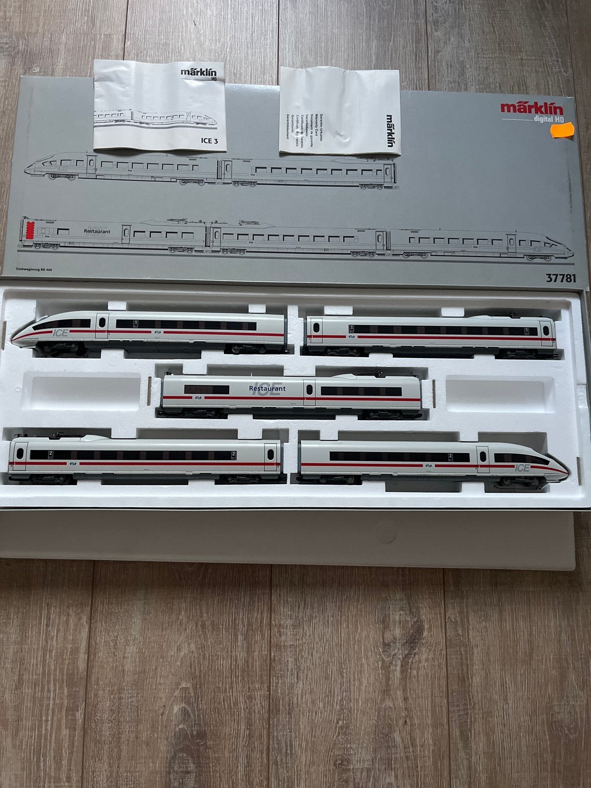 Märklin ICE 3 Treinset H0 Digitaal 37781, Hobby en Vrije tijd, Modeltreinen | H0, Wisselstroom, Treinset, Nieuw, Ophalen of Verzenden
