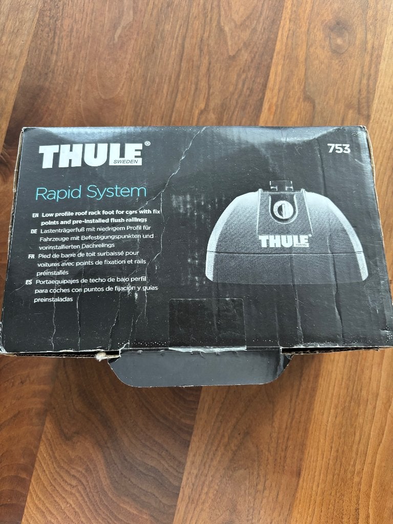 Thule voetjes , oa voor Audi A4, Ophalen of Verzenden, Gebruikt