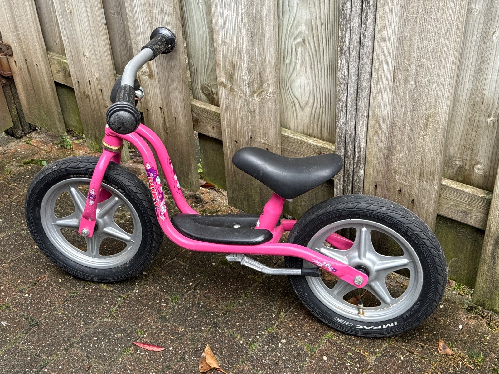 Roze Puky loopfiets voor kinderen, Fietsen en Brommers, Ophalen, Gebruikt, Gewone step