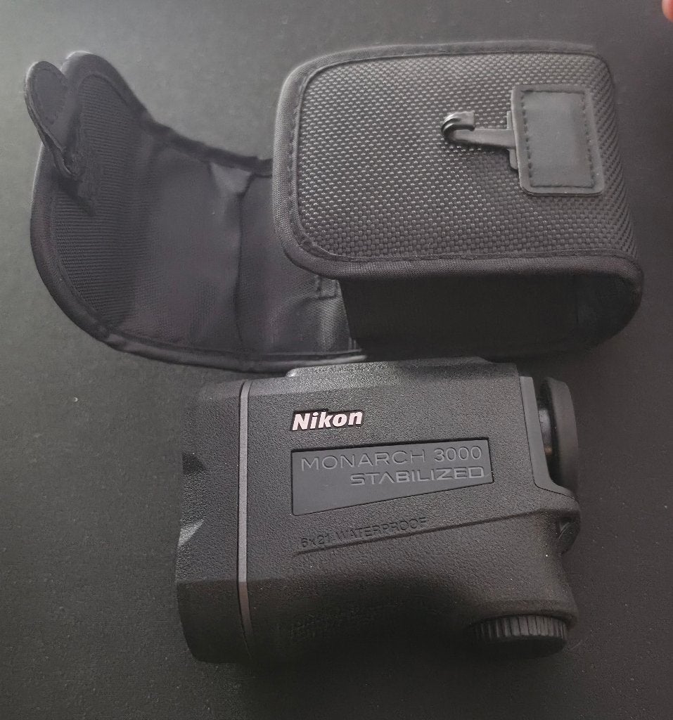 Nikon Monarch 3000 Stabilized Laser Afstandsmeter 6x21, Overige typen, Ophalen of Verzenden, Zo goed als nieuw, 8 tot 12x