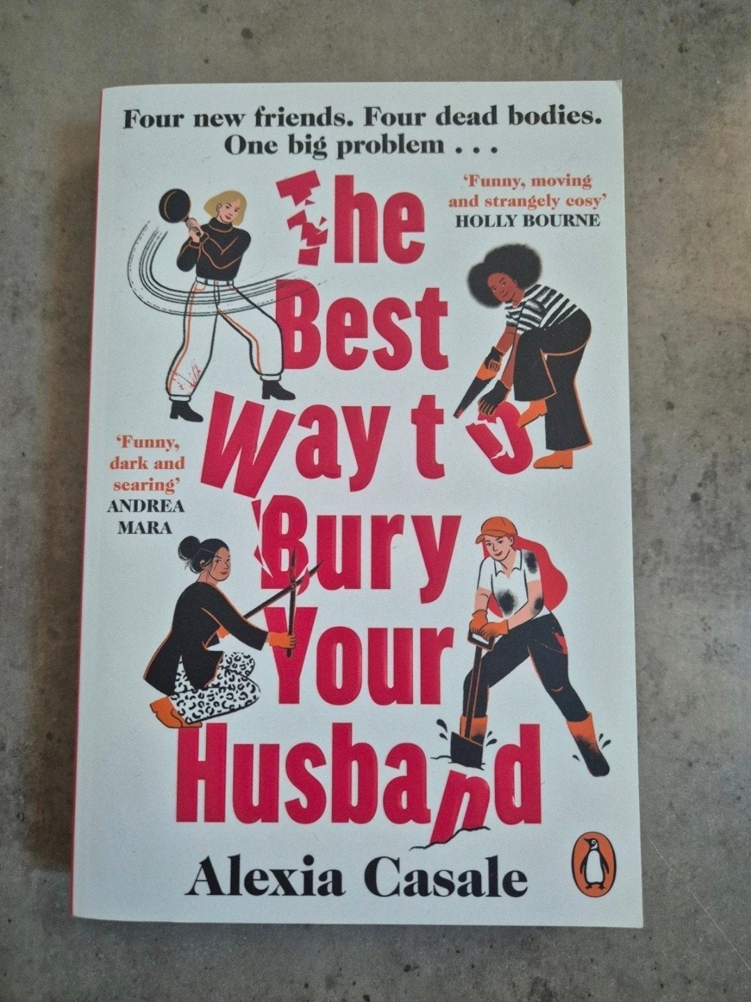Alexia Casale - The best way to bury your husband, Boeken, Ophalen of Verzenden, Nieuw