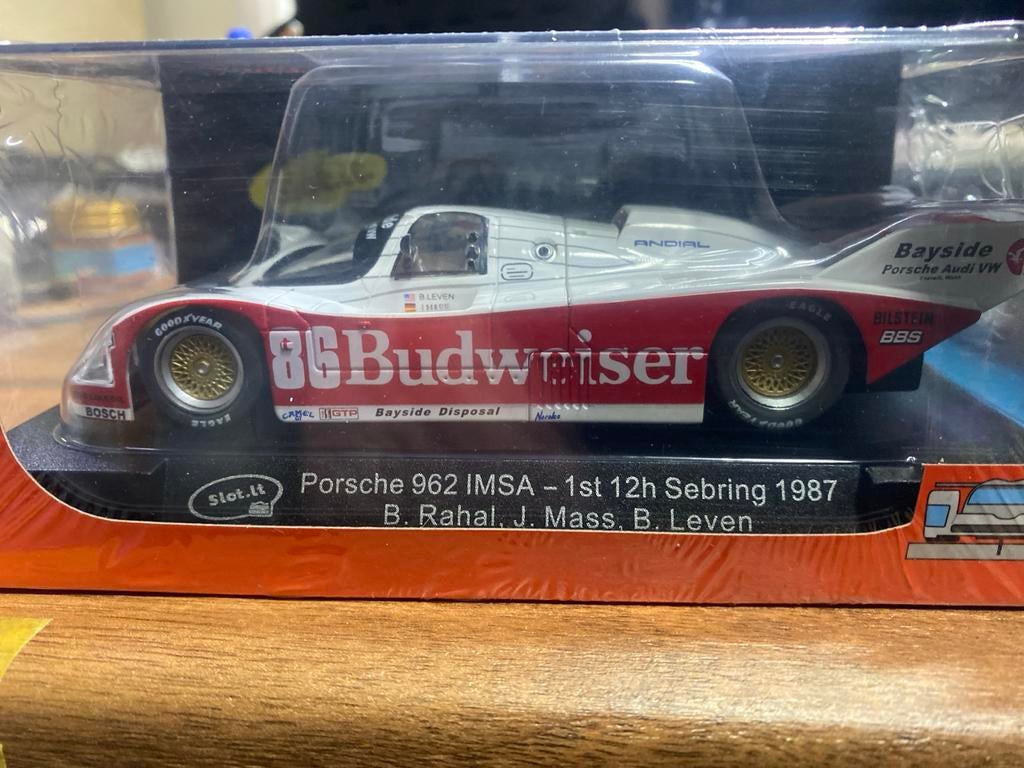 Slotcar. Porsche 962 IMSA Slot.it  nieuw, Overige merken, Auto, 1:32 tot 1:50, Nieuw