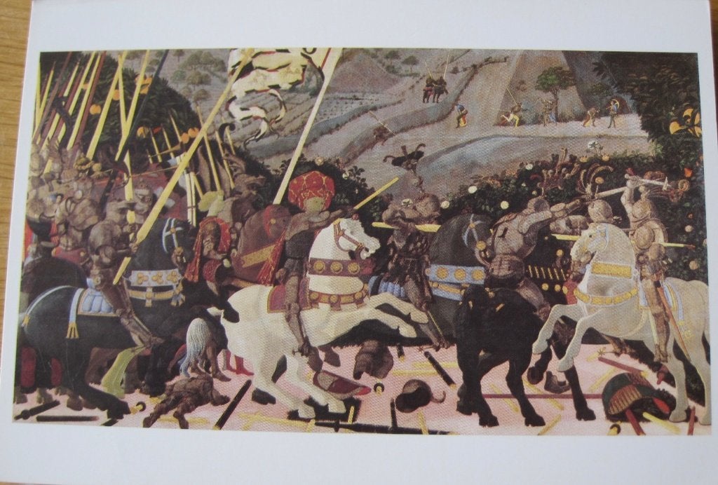 Paolo Ucello - the battle of San Romano - nieuw, Verzenden, 1980 tot heden, Ongelopen, Overige thema's
