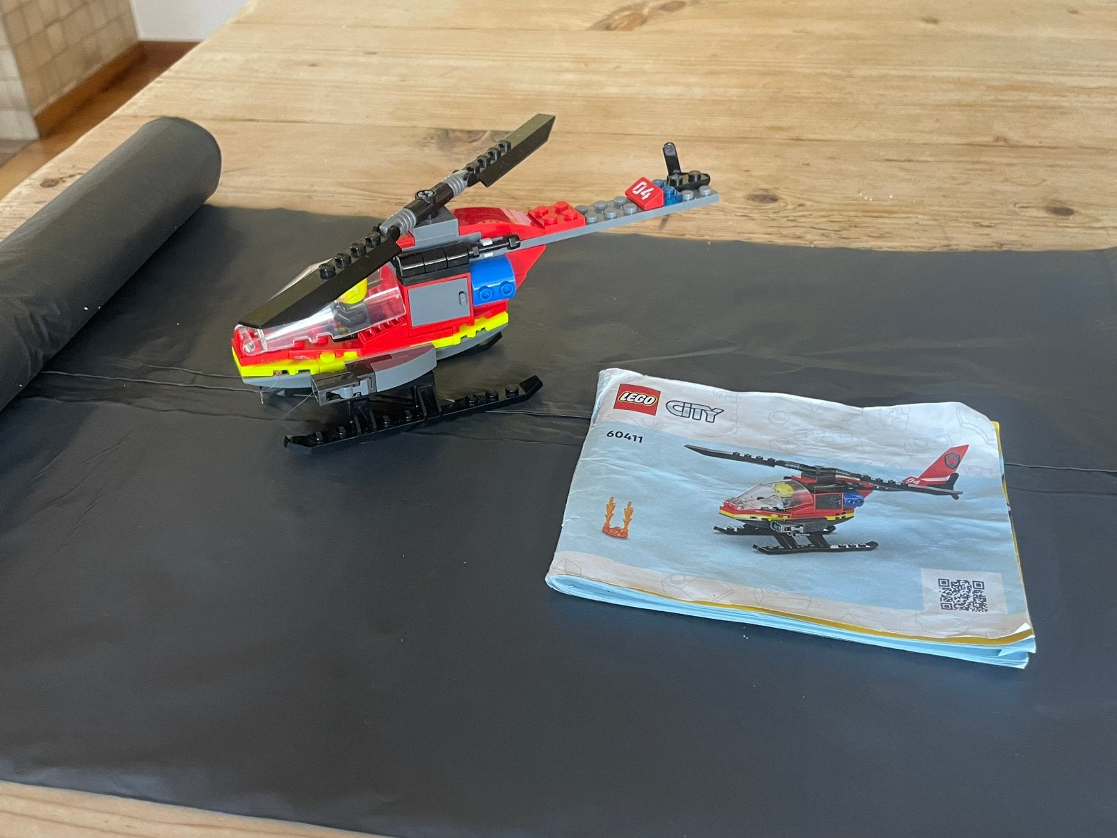 Lego City Brandweerhelicopter Set (60411), Ophalen, Zo goed als nieuw