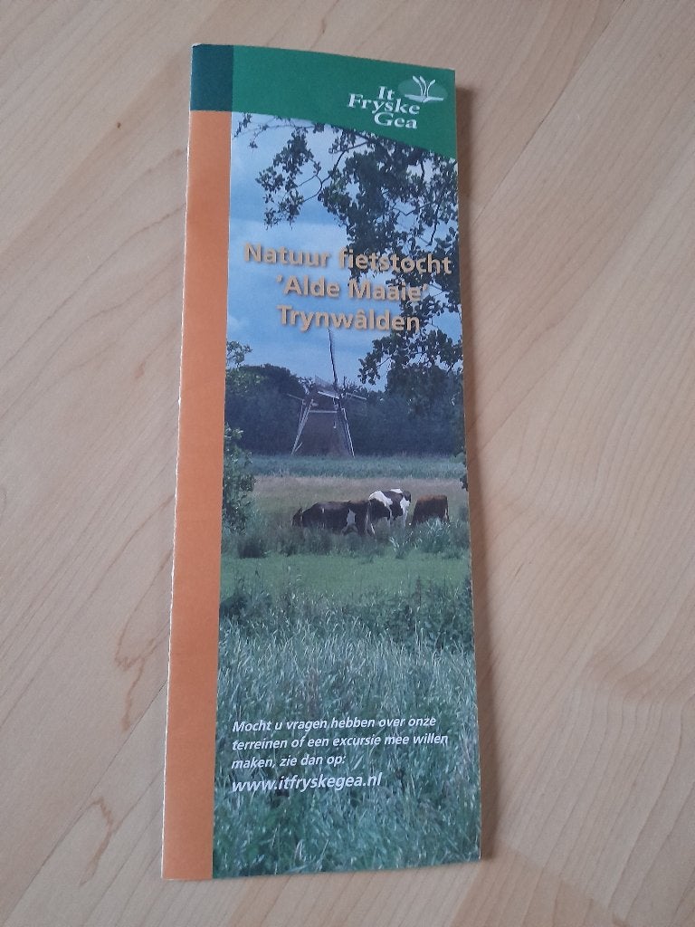 NATUUR FIETSTOCHT ALDE MAAIE TRYNWALDEN, Ophalen of Verzenden, Zo goed als nieuw, Overige onderwerpen