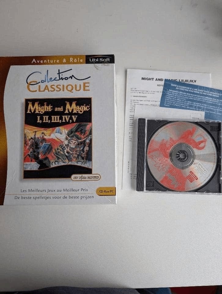 Might and magic 1, 2, 3, 4, 5 collection PC, 1 speler, Ophalen of Verzenden, Zo goed als nieuw, Vanaf 12 jaar