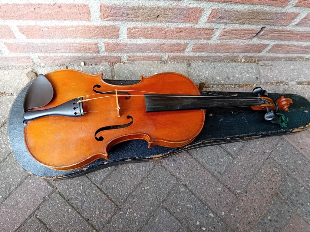 Antieke viool uit frankrijk (gemerkt Couturieux Amirecourt), Muziek en Instrumenten, Strijkinstrumenten | Violen en Altviolen
