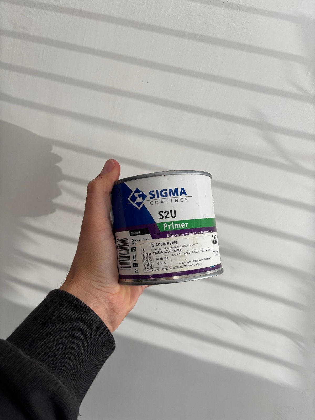 Sigma S2U Primer - Krasvaste primer 0.5L, Overige kleuren, Nieuw, Ophalen of Verzenden, Verf