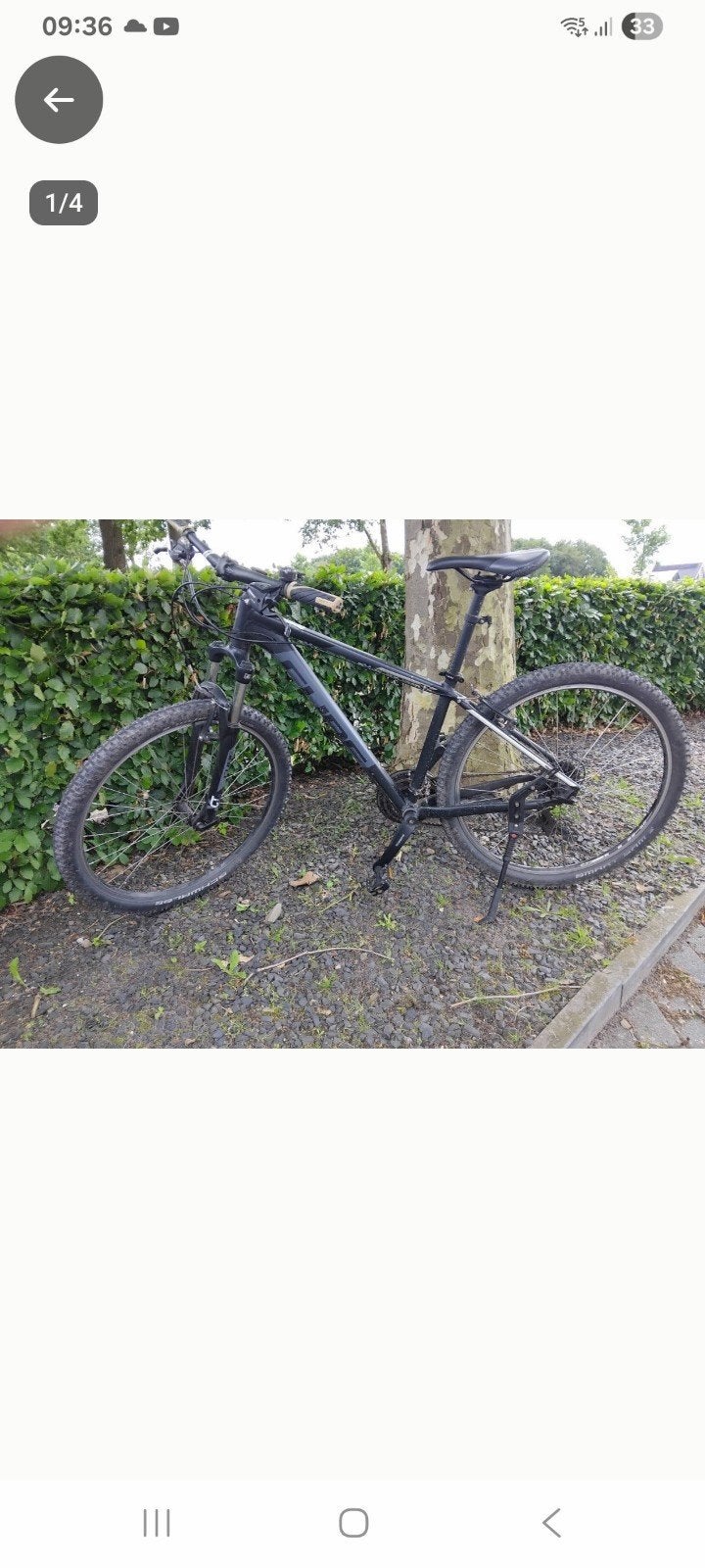 Cube Mountainbike - Zo goed als nieuw, Fietsen en Brommers, Fietsen | Mountainbikes en ATB, Overige merken, Hardtail, Heren, Ophalen of Verzenden