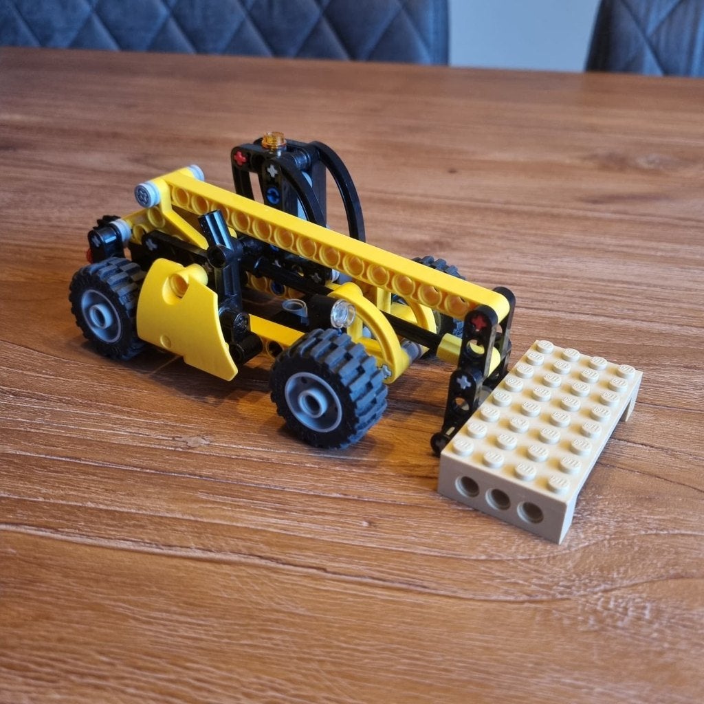 LEGO Technic Mini Telescooplader | #8045, Gebruikt, Lego, Compleet, Ophalen of Verzenden